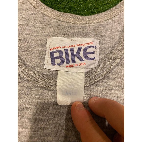 Women's Vintage Bike NFL New Orleans Saints Tank Top t-shirt large gray - Picture 4 of 9